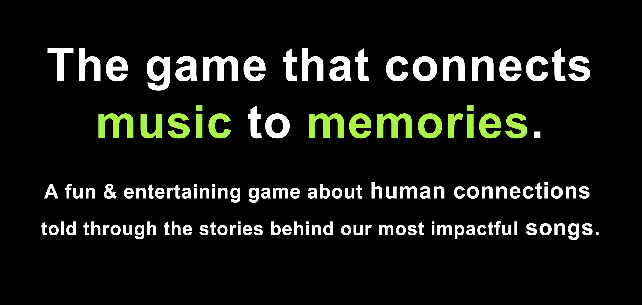 Drop the Needle - The game that connects music to memories