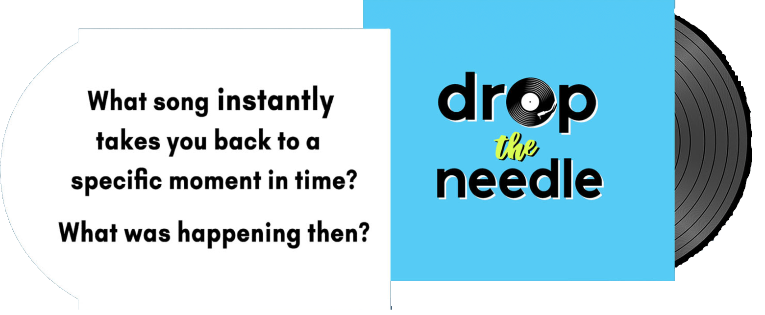 Sample Drop the Needle question card